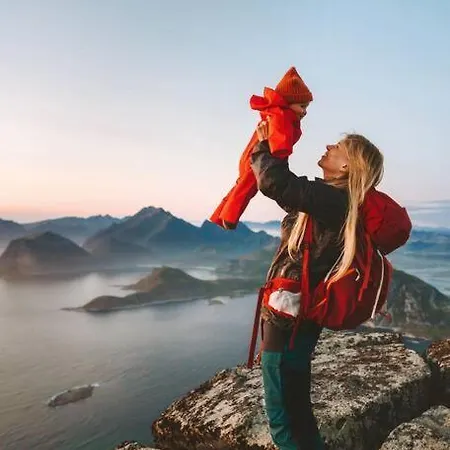 بيت للعطل Lofoten Sorvagen Holiday *